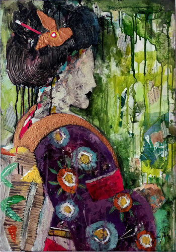 SERIE GEISHA 00068 von Josep Pozo, Malerei kaufen auf Singulart
