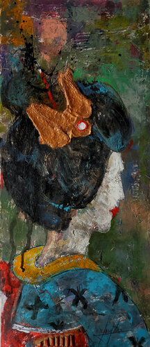 ESTUDIO  GEISHA 0001 van Josep Pozo, Werk op papier te koop op Singulart