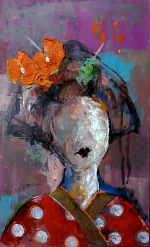 ESTUDIO GEISHA 0003 von Josep Pozo, Malerei kaufen auf Singulart