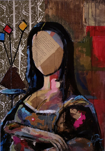 NOTA 1 GIOCONDA de Josep Pozo, Pintura a la venta en Singulart