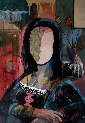 NOTA  2 GIOCONDA von Josep Pozo, Malerei kaufen auf Singulart