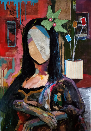 NOTA  3 GIOCONDA de Josep Pozo, Pintura a la venta en Singulart