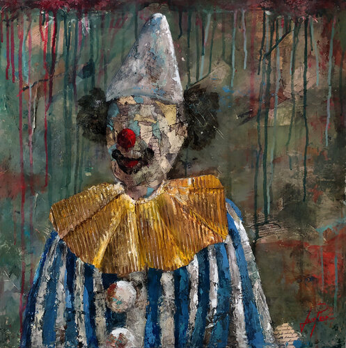 SERIE PAYASO 0006 van Josep Pozo, Schilderij te koop op Singulart