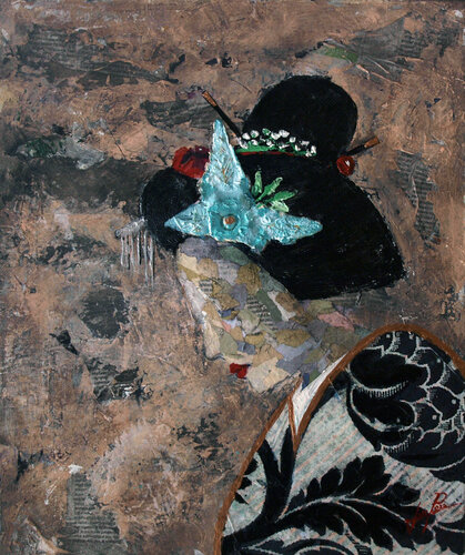 SERIE GEISHA 00015 van Josep Pozo, Schilderij te koop op Singulart