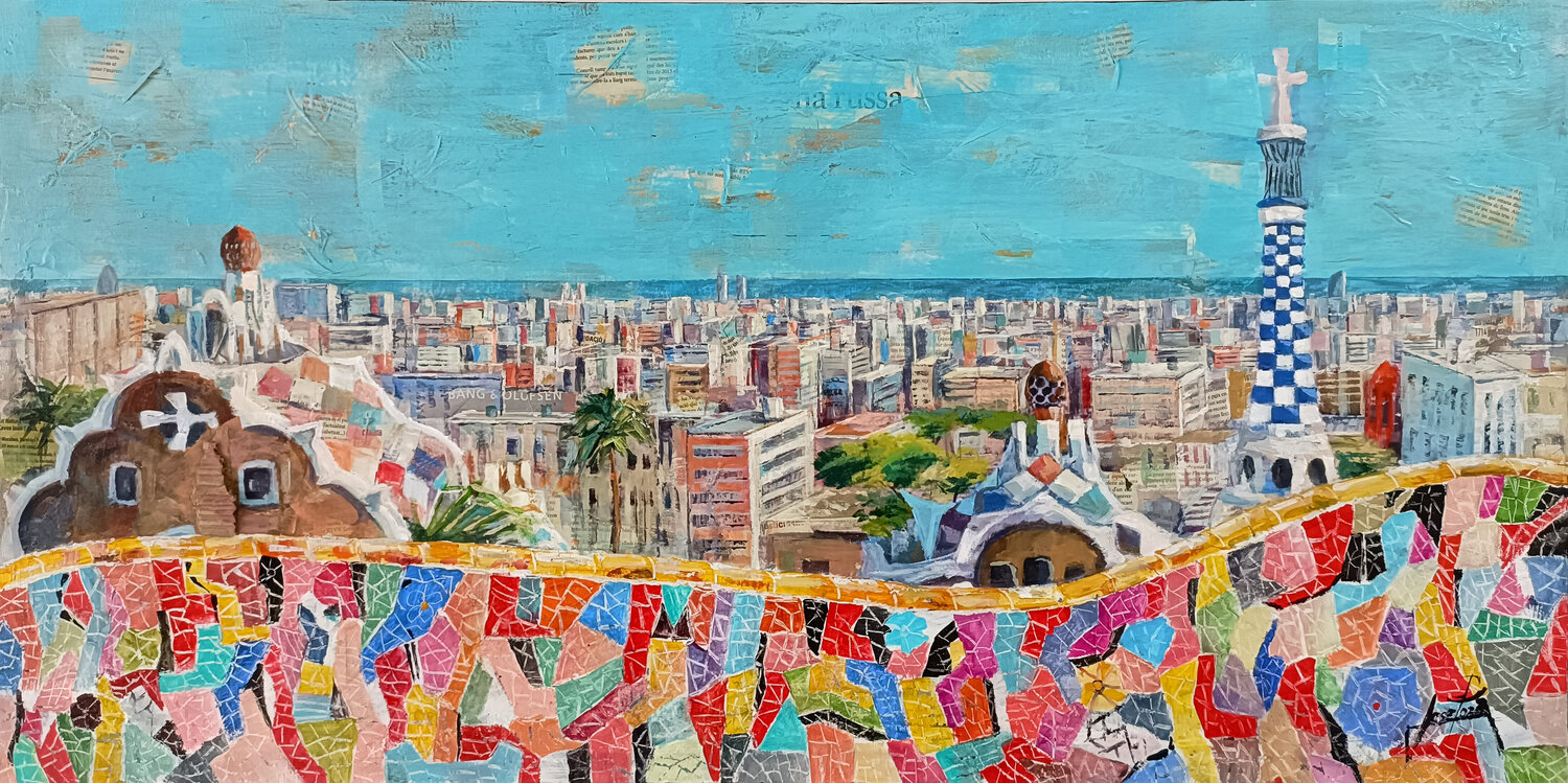 VISTA DE BARCELONA PARC GUELL Josep Pozo