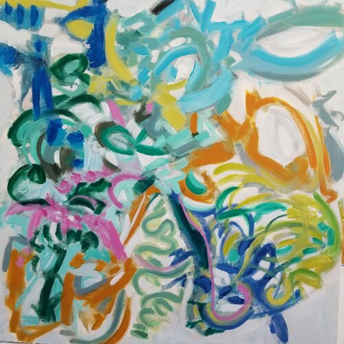 Waltz van Cindy Bernier, Schilderij te koop op Singulart