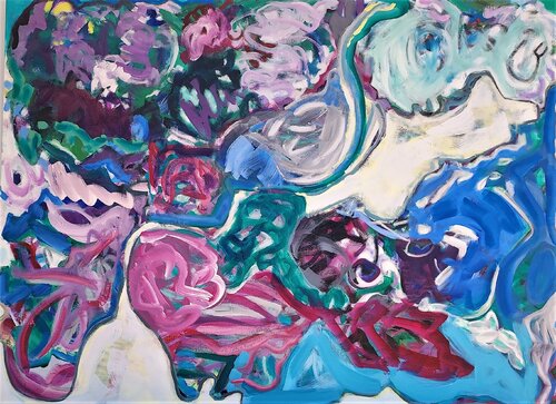 Community 2 van Cindy Bernier, Schilderij te koop op Singulart