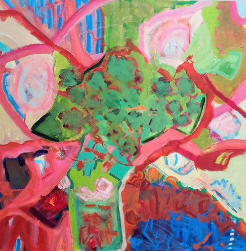 Fantasy van Cindy Bernier, Schilderij te koop op Singulart