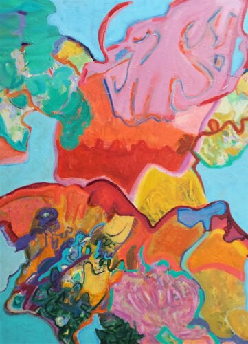Pushing Boundaries van Cindy Bernier, Schilderij te koop op Singulart