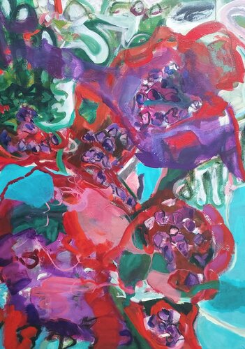 Intentional Moves van Cindy Bernier, Schilderij te koop op Singulart
