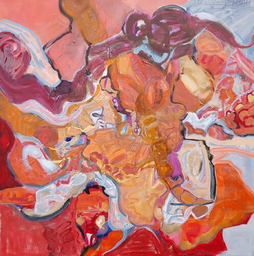 Inner Scape van Cindy Bernier, Schilderij te koop op Singulart