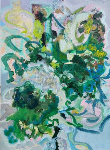 Verdant di Cindy Bernier, Pittura in vendita su Singulart