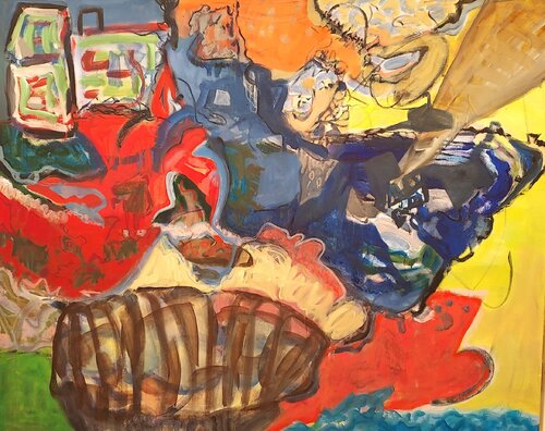 Ship of Fools di Cindy Bernier, Pittura in vendita su Singulart
