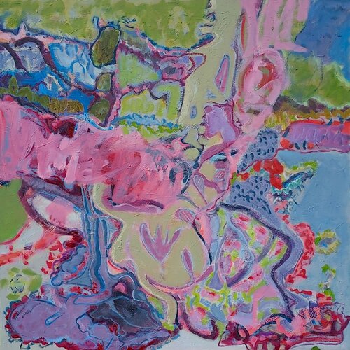 Quiet Time de Cindy Bernier, Pintura a la venta en Singulart