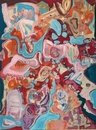 Water Ballet de Cindy Bernier, Pintura a la venta en Singulart