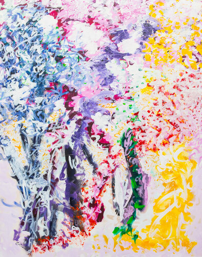 WILD BEAUTY van Cindy Bernier, Schilderij te koop op Singulart