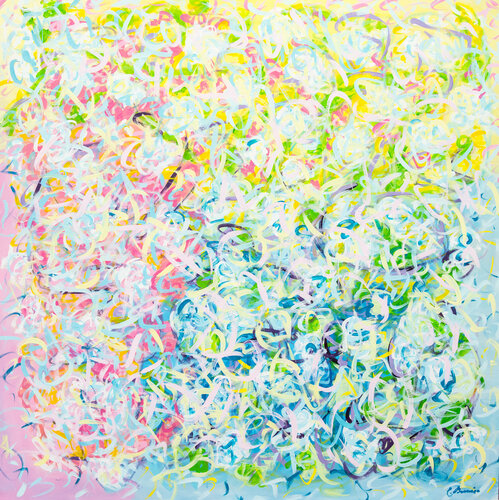 LIGHTNESS OF BEING par Cindy Bernier, Peinture en vente sur Singulart