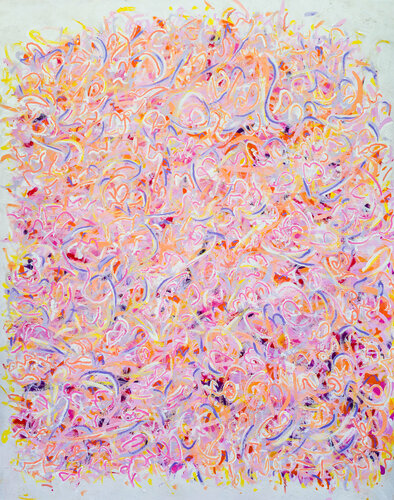 PENNIES FROM HEAVEN par Cindy Bernier, Peinture en vente sur Singulart