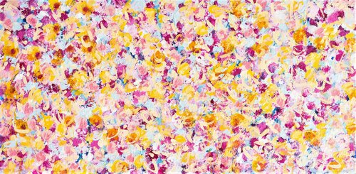 FLOWER HEAVEN par Cindy Bernier, Peinture en vente sur Singulart