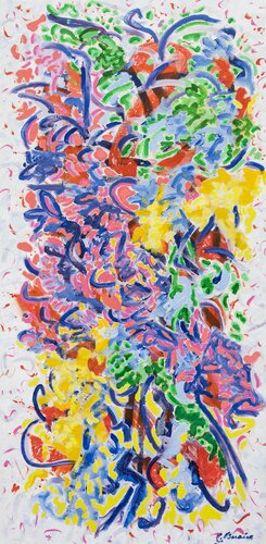 HELLO JOY van Cindy Bernier, Schilderij te koop op Singulart