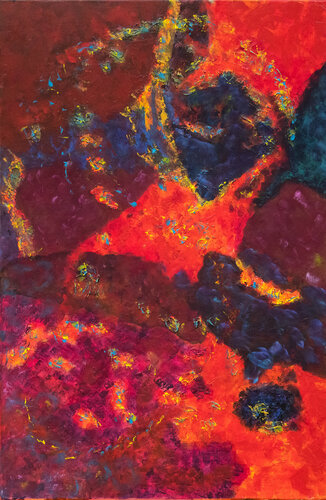 DEEP MAP von Cindy Bernier, Malerei kaufen auf Singulart