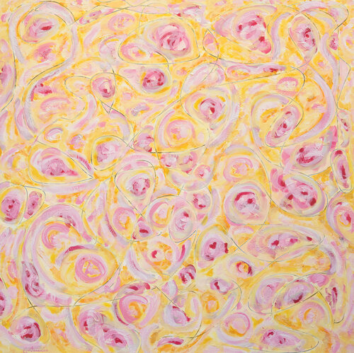 ROSELAND van Cindy Bernier, Schilderij te koop op Singulart