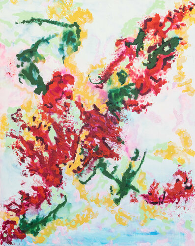 FLORAL 5 van Cindy Bernier, Schilderij te koop op Singulart