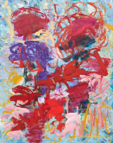 ROOTS AND BLOOMS van Cindy Bernier, Schilderij te koop op Singulart