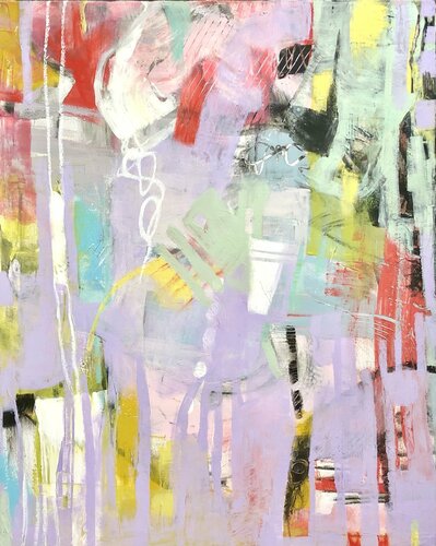 Wisteria by Anne Bedrick, Painting for Sale on Singulart