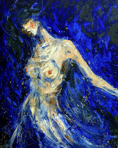Danza di stelle di Francesca Brivio, Pittura in vendita su Singulart