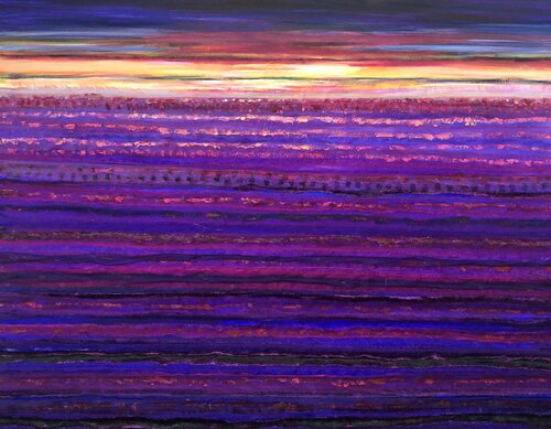 The purple field II Gita Kalishoek