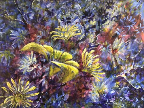 Floral abstract Gita Kalishoek