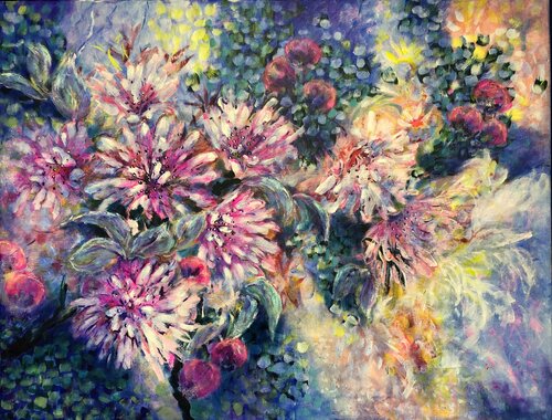 Spring blossom II von Gita Kalishoek, Malerei kaufen auf Singulart