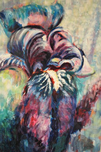 Iris von Gita Kalishoek, Malerei kaufen auf Singulart