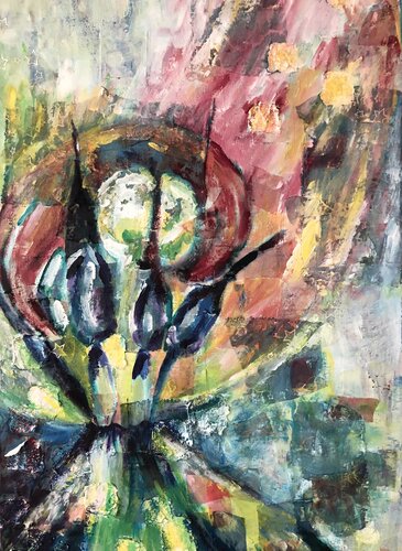 Rising Up di Gita Kalishoek, Pittura in vendita su Singulart