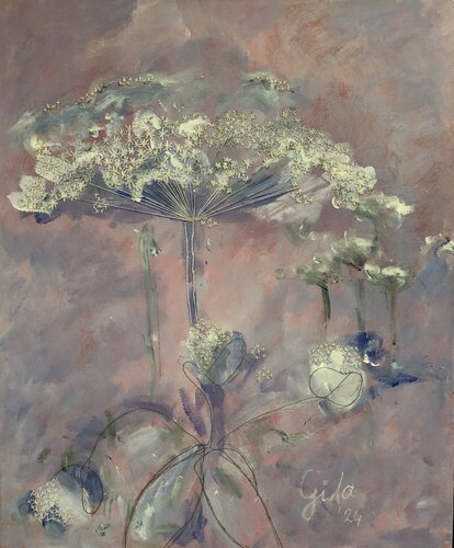 Zwevende herinnering, een herinnering net buiten bereik di Gita Kalishoek, Pittura in vendita su Singulart