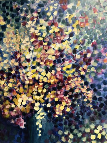 Flowers & Rhythm von Gita Kalishoek, Malerei kaufen auf Singulart
