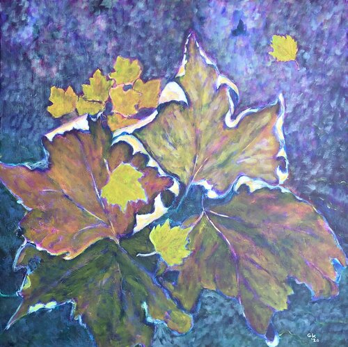 A little orange leaf Gita Kalishoek