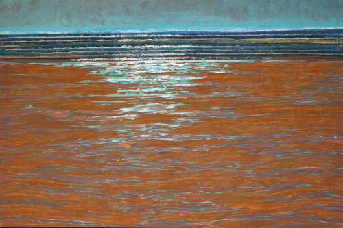 Tide receiding water Gita Kalishoek