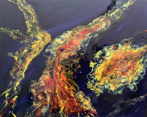 FUSION van Yves Weiler, Schilderij te koop op Singulart