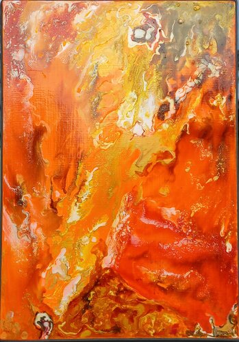 LES VEINES DE LA TERRE by Yves Weiler, Painting for Sale on Singulart