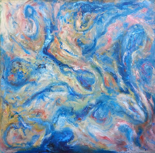 GEODYNAMIE by Yves Weiler, Painting for Sale on Singulart