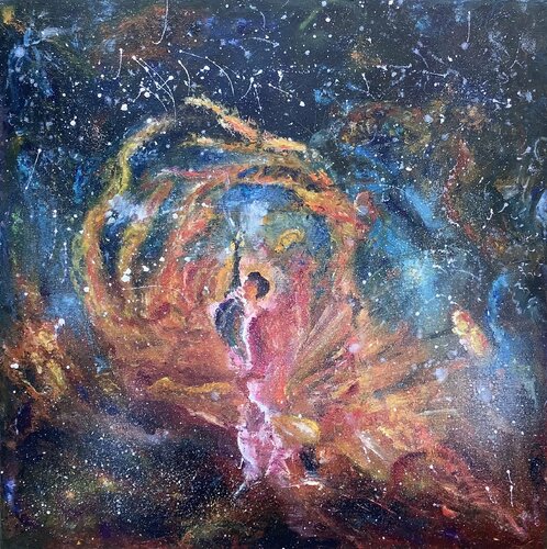 NEBULA by Yves Weiler, Painting for Sale on Singulart