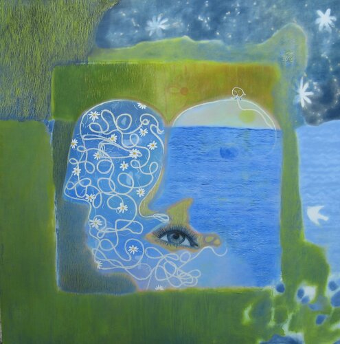 Paysage by Agnès Senga, Painting for Sale on Singulart