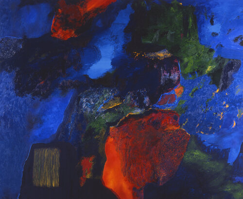 Dans les profondeurs de l'univers von Agnès Senga, Malerei kaufen auf Singulart