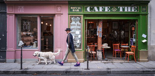 Dog Walk - Paris Joseph Cela