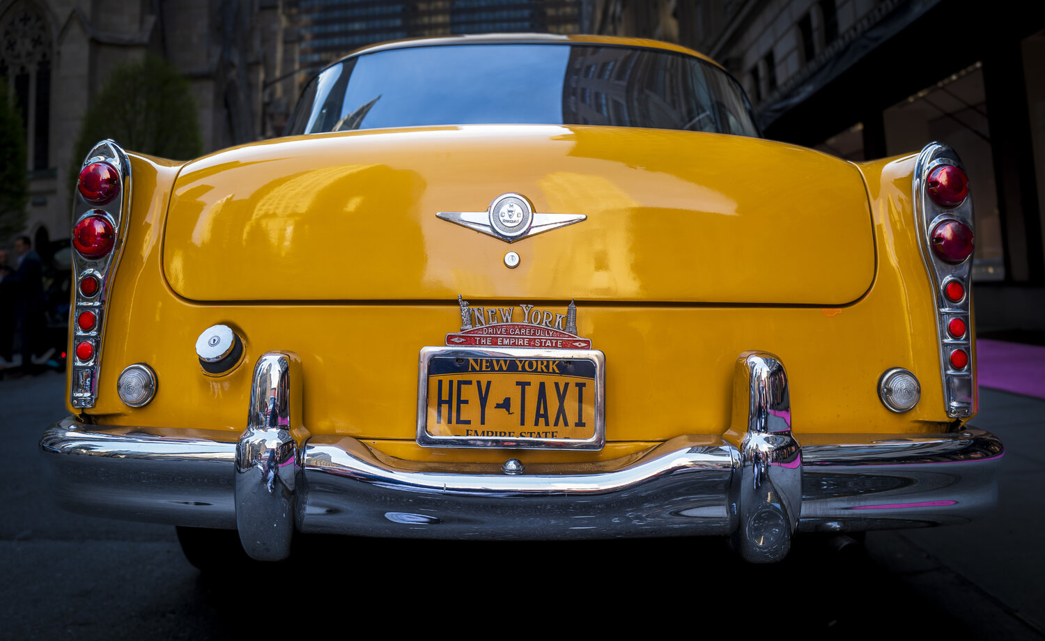 Hey Taxi! - NYC (framed) Joseph Cela