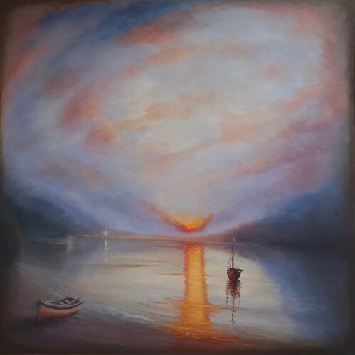 Sanctuary di Lee Campbell, Pittura in vendita su Singulart