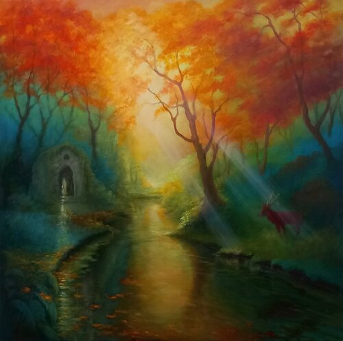 Druanitia di Lee Campbell, Pittura in vendita su Singulart