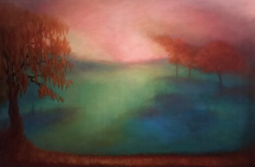 Dreamscape van Lee Campbell, Schilderij te koop op Singulart